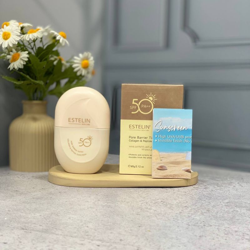 estelin sun screen5 ضد آفتاب استلین رنگی