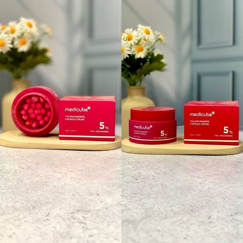 medicube-niacinamide-cream کرم ترانگزامید اسید نیاسینامید مدی کیوب