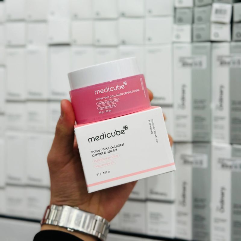 medicube pink cream کرم کپسولی مدی کوب