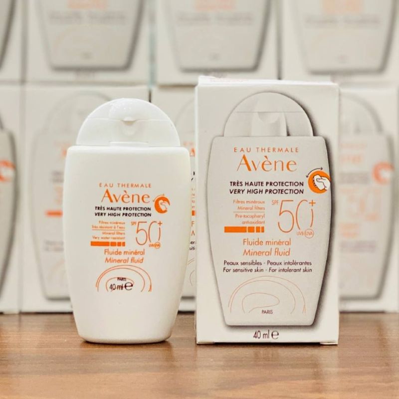 Avène Mineral Fluid SPF 50+ 3 ضد آفتاب فلوئید مینرال