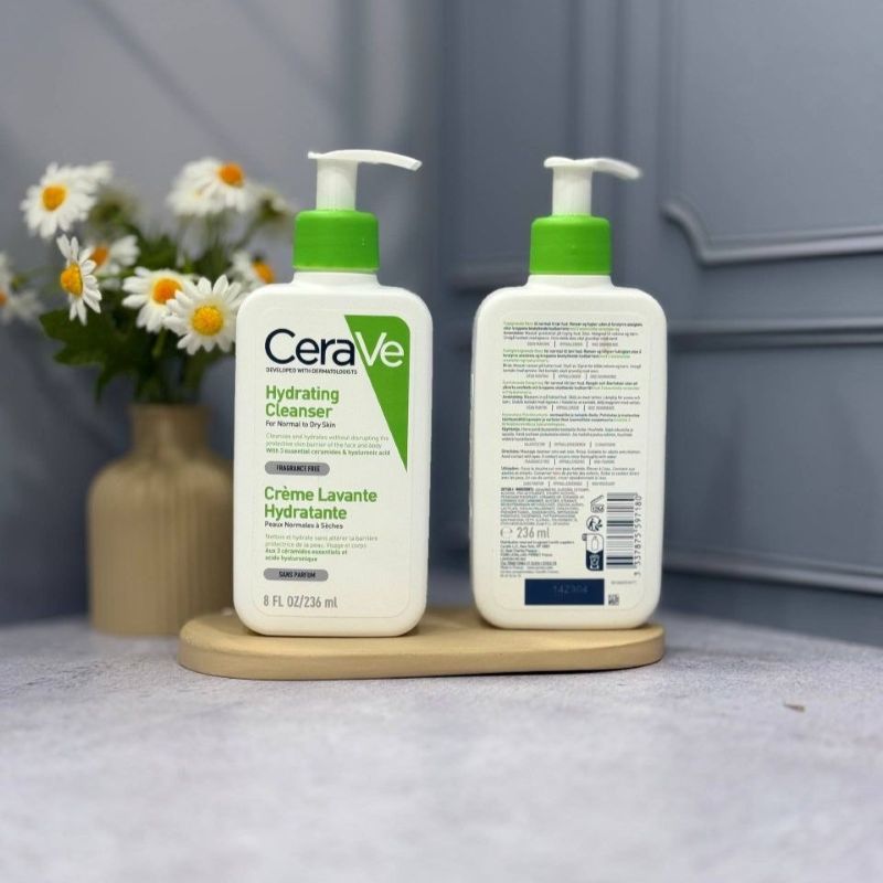 cerave hydrating cream2 شوینده کرمی سراوه