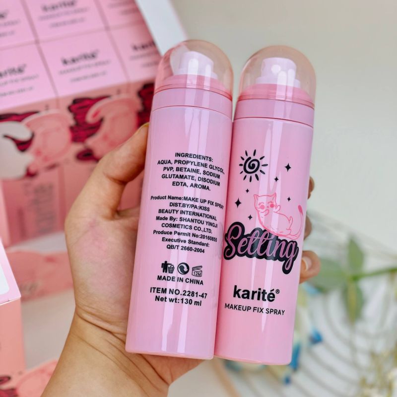 Carite Fixing Spray3 اسپری فیکس کاریته Carite Fixing Spray