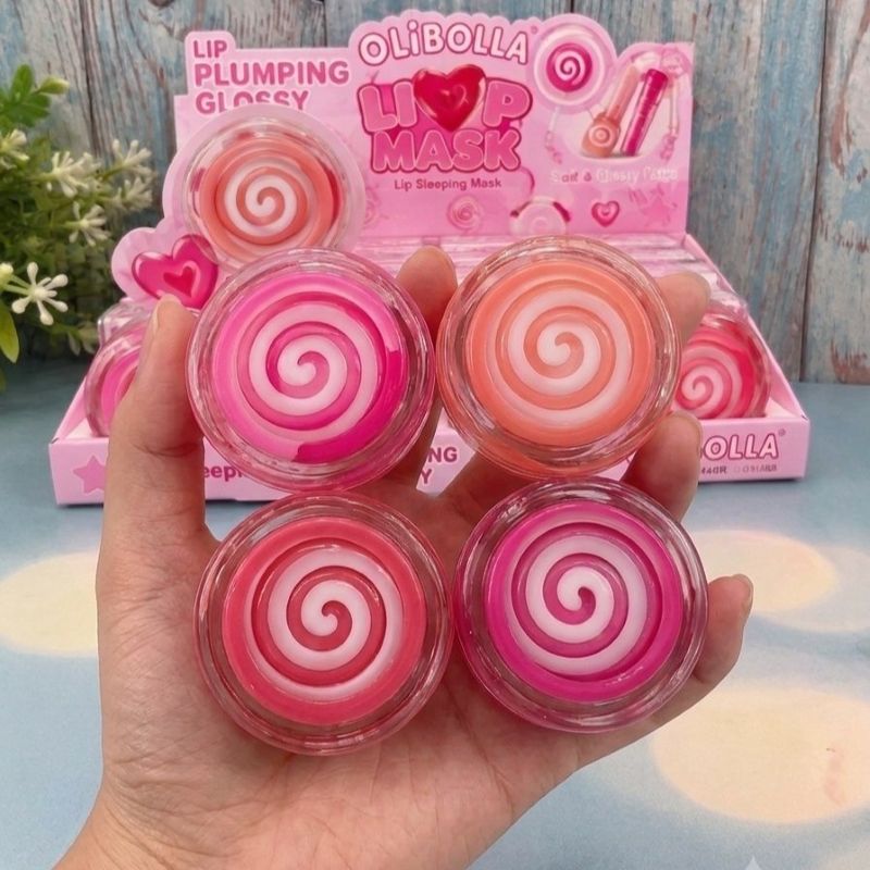 OLIBOLLA Candy Lip Mask & Plumping Gloss Jelly Lip Balm2 . ماسک لب حجمدهنده آبنباتی اولی بولا