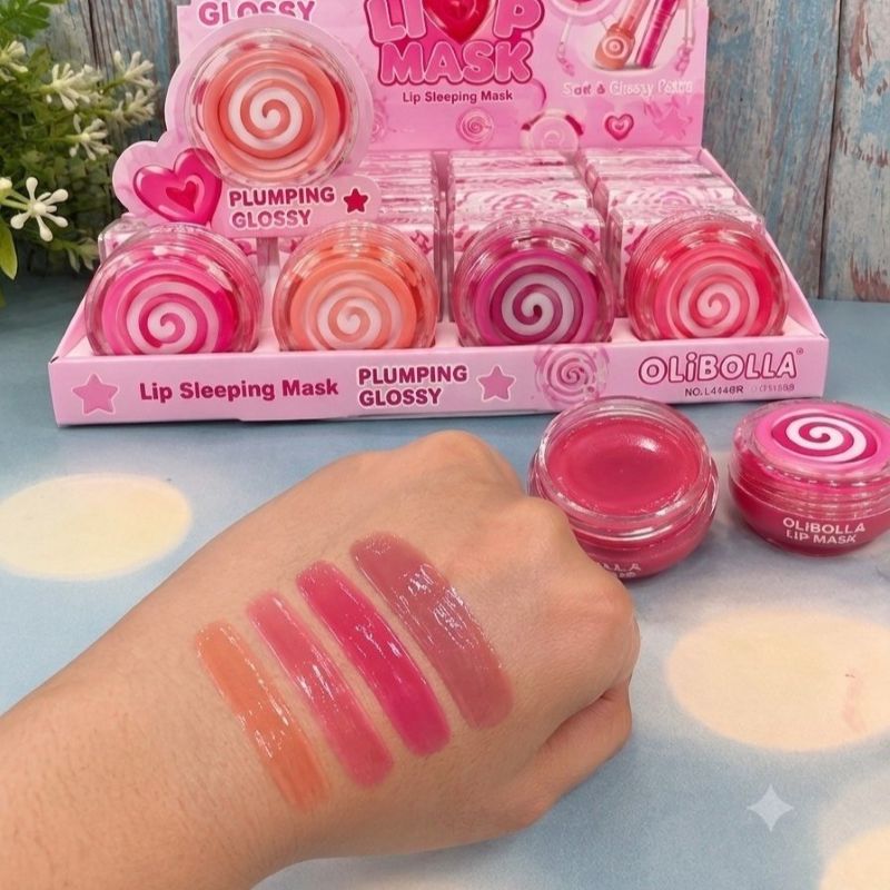 OLIBOLLA Candy Lip Mask & Plumping Gloss Jelly Lip Balm4 . ماسک لب و حجمدهنده آبنباتی اولیبولا