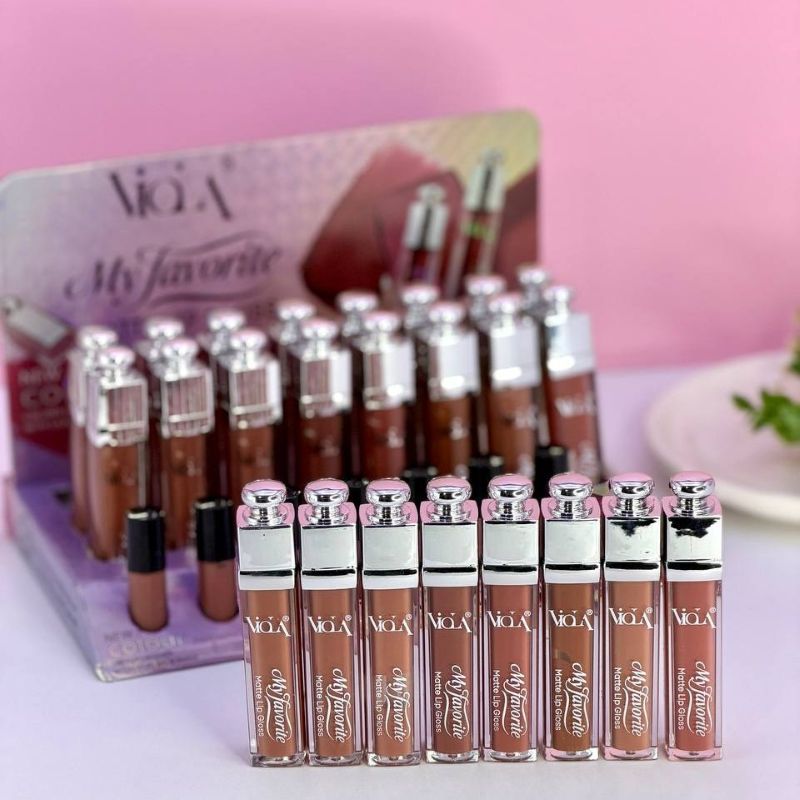Viola Liquid Lipstick2 رژ مایع اورجینال ویولا فیت با ما شاپ